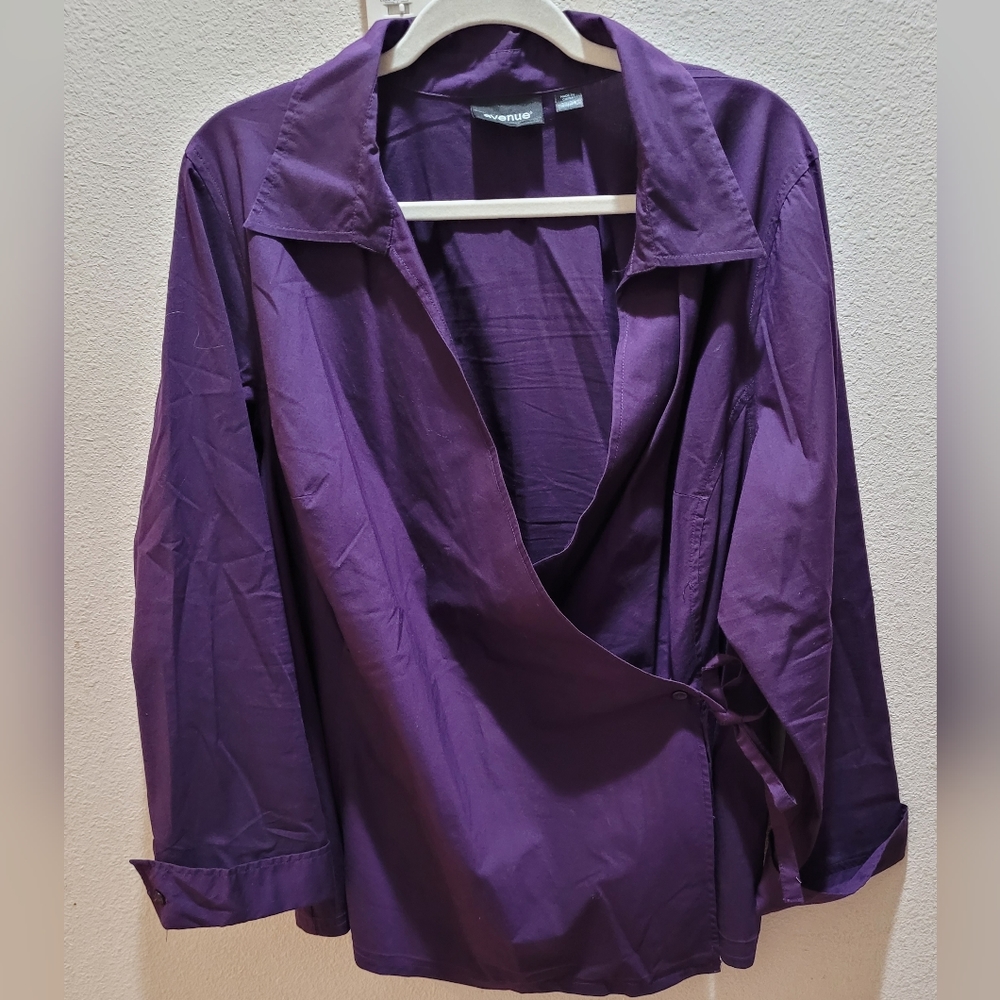 Avenue Wrap Blouse, Like New
